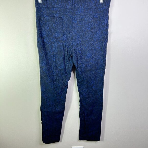 lana lee Women's Blue and Black Leggings Size XL - Picture 4 of 8
